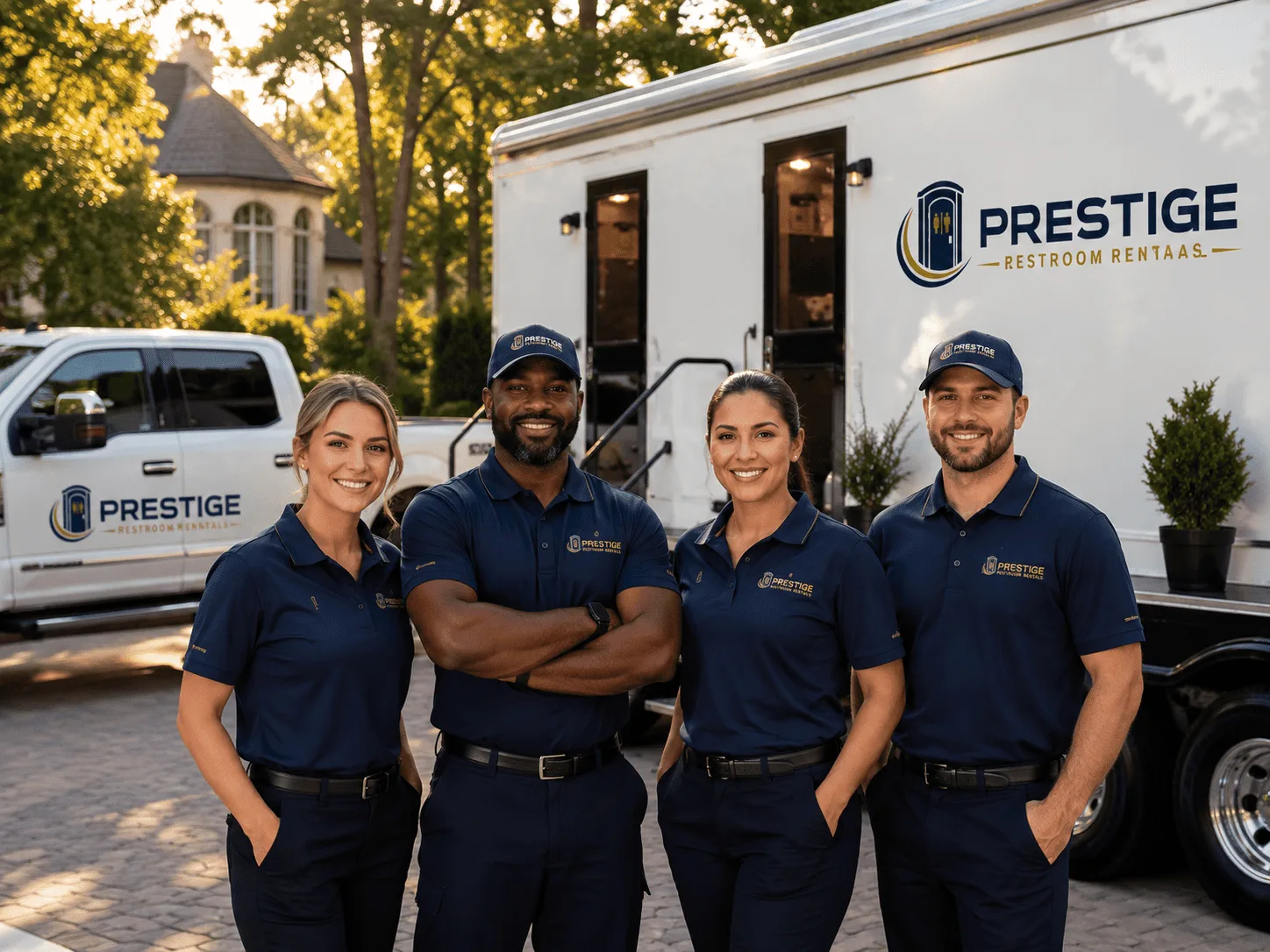 Trusted Luxury Portable Restrooms company in Mcintire, IA